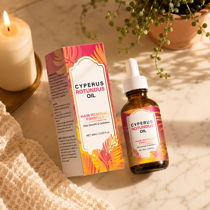 Serova Cyperus Rotundus Oil — Hormonal Hair Removal Formula (60ml)