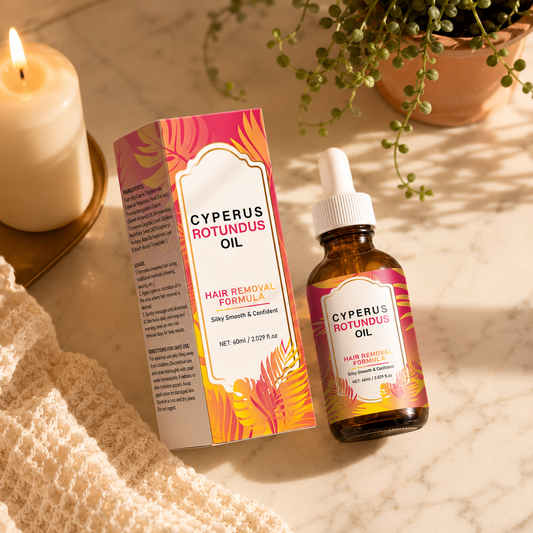 Serova Cyperus Rotundus Oil — Hormonal Hair Removal Formula (60ml)